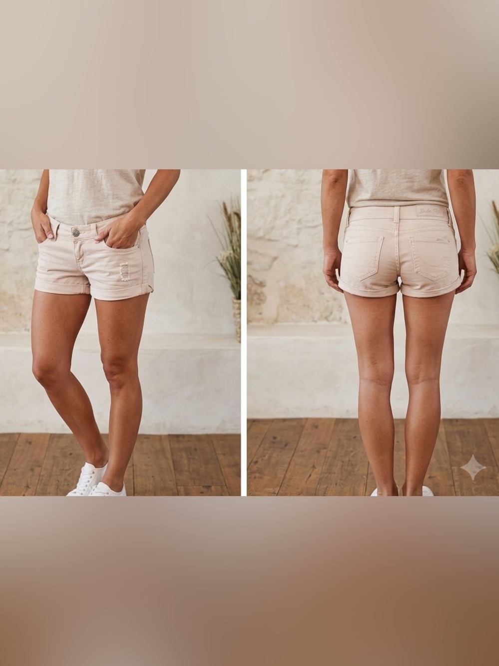 Tan shorts